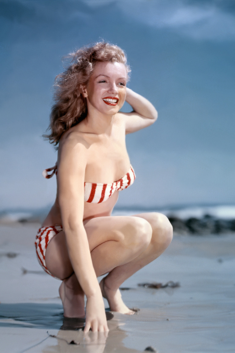 Marilyn Monroe, 1948. 