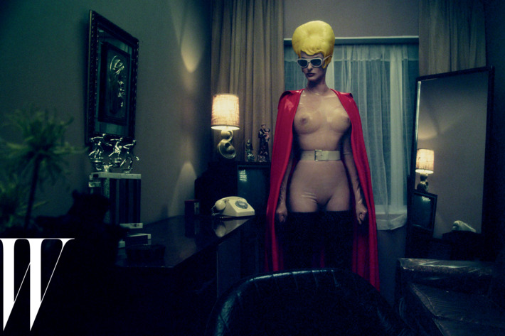 Linda Evangelista, shot by Steven Klein.