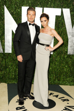 David and Victoria Beckham.