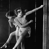 ca. 1920 --- Bee Jackson, the World Champion of the 1920s dance craze 'The Charleston'. --- Image by © Hulton-Deutsch Collection/CORBIS
