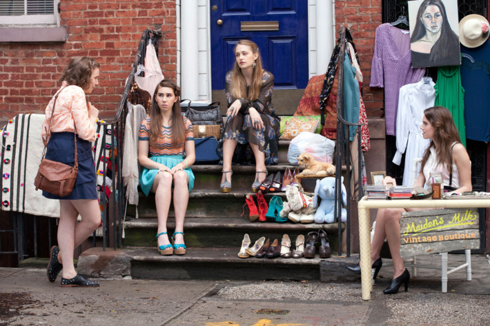 The girls.