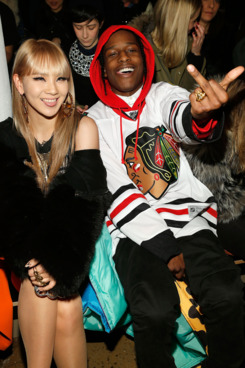 A$AP Rocky at Jeremy Scott.