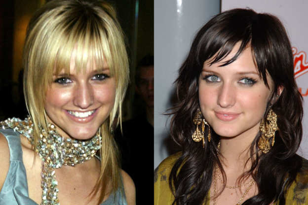 Ashlee Simpson Blond To Brunette The Cut 