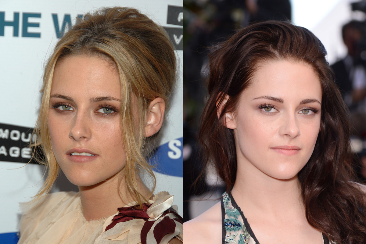 Kristen Stewart - Blond to Brunette - The Cut