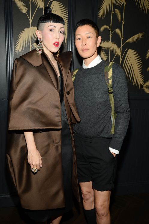 Michelle Harper, Jenny Shimizu - Party Roundup: New York Fashion Week ...