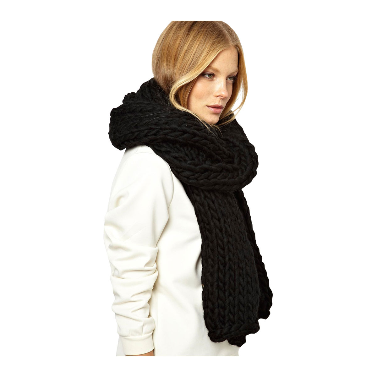 - Chunky Scarves - The Cut