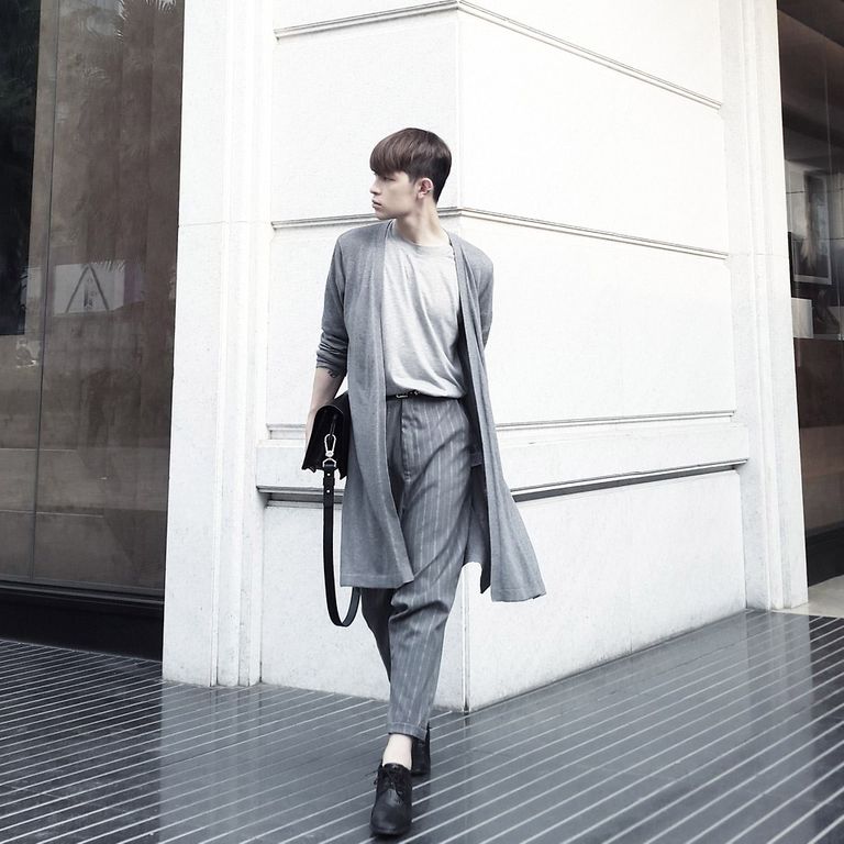 13 Ways to Wear Head-to-Toe Gray This Winter