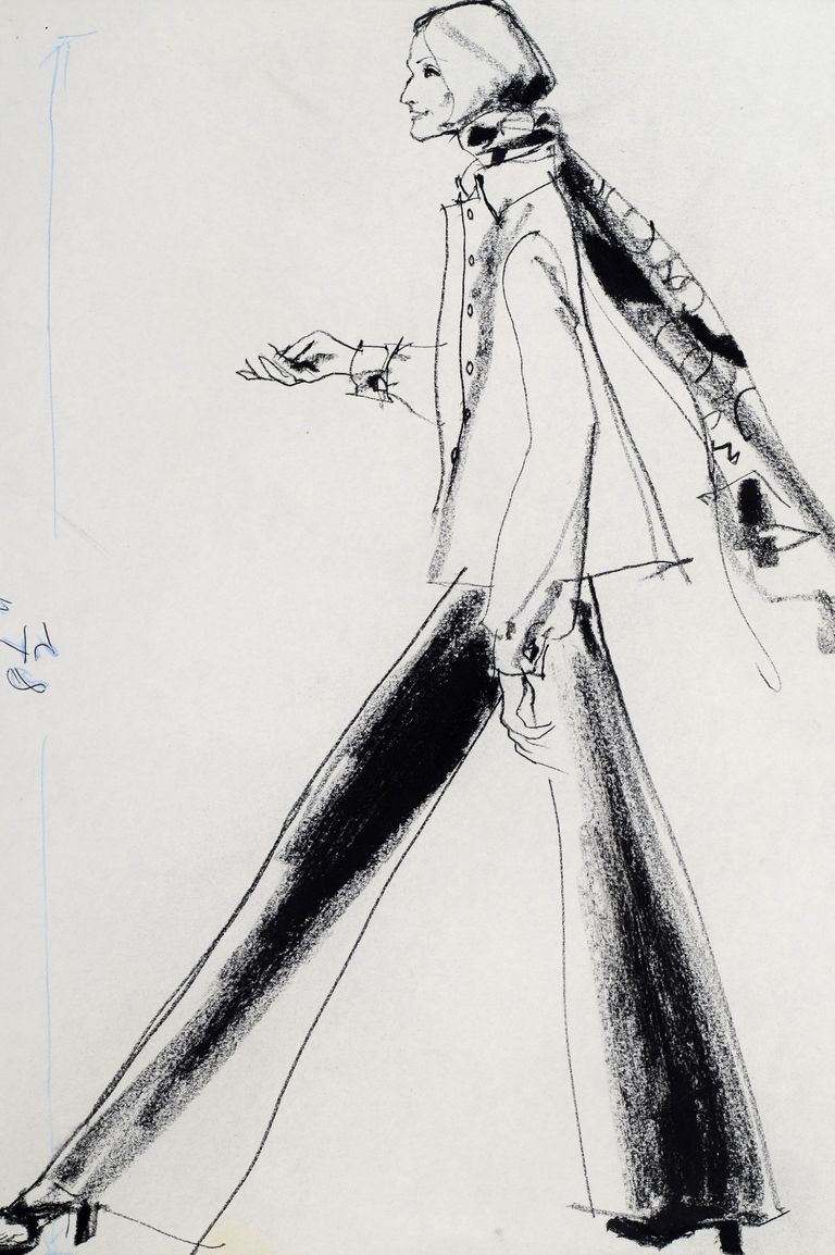 Fashion Illustrations in 'Drawing On Style' London Exhibit