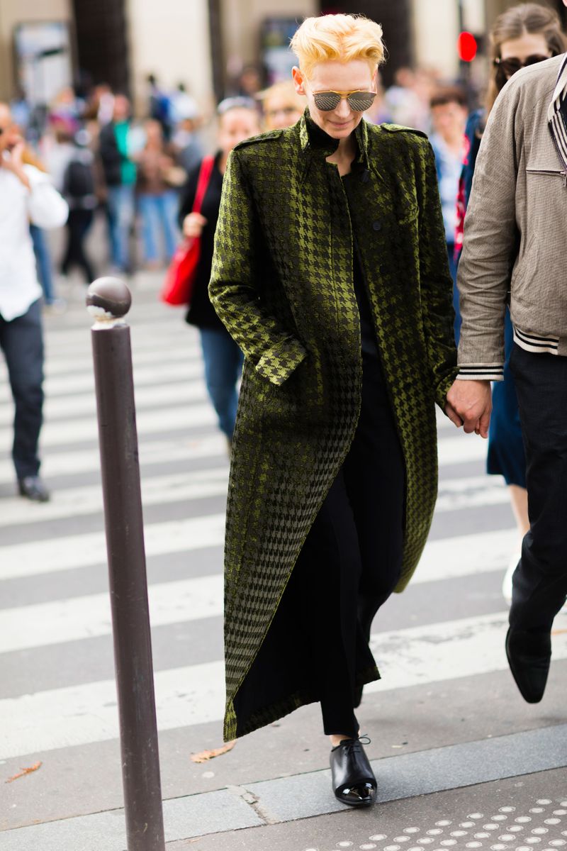 Tilda Swinton - More of the Best Street Style From Paris Fashion Week ...